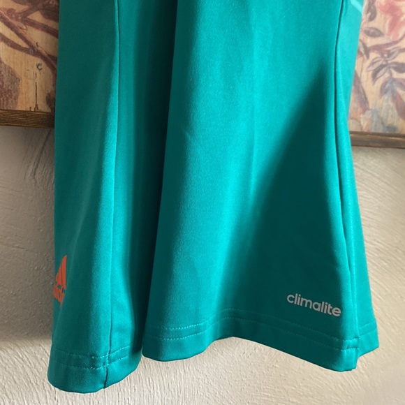 ADIDAS CLIMALITE STRETCH RETRO TEAL YOGA WORKOUT TANK TOP XS - Picture 13 of 15